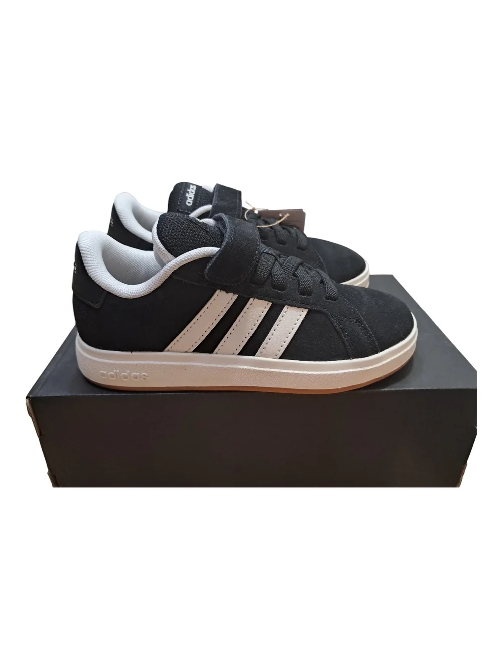 NWT Adidas Grand Court 00s Shoes Kids - Black/White - Multisize
